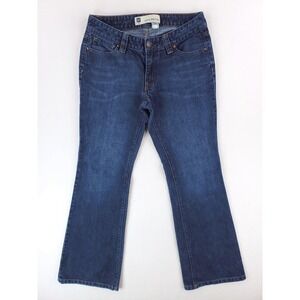 Gap Jeans Womens 8 Curvy Low Rise Blue Bootcut Denim Fall 2005 Y2K Style